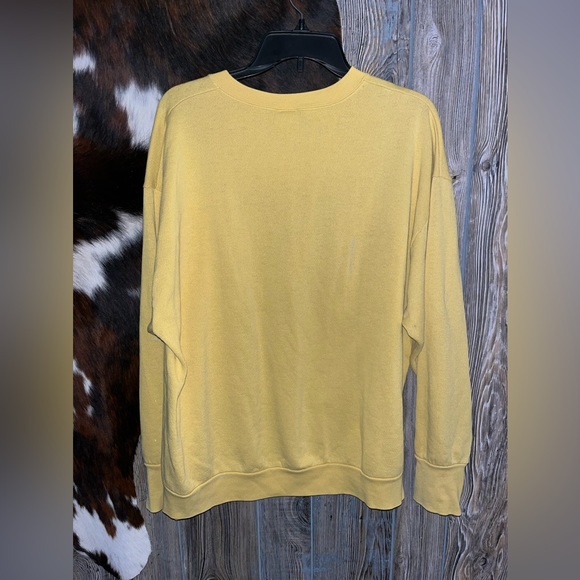 Las Vegas Nevada embroidered bright yellow pullover comfy sweatshirt size XL - Picture 4 of 5